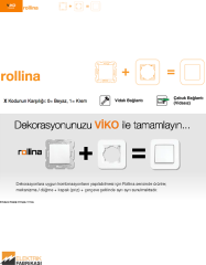 Rollina Sıva Altı Çocuk Korumalı İkili Priz (Beyaz I Krem)_Viko by Panasonic