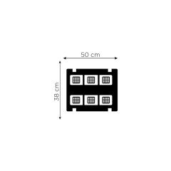 Zmr_TW 500W LED Projektör IP66 56000Lm_ 13121323 3000K-Sarı Işık