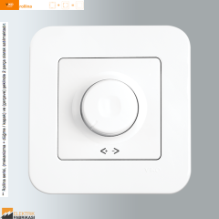 Rollina Sıva Altı Pro Dimmer RC 40-400W/VA Vavien (Beyaz I Krem)_Viko by Panasonic