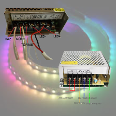 Zmr_40A 500W İnce/Slim Tip Led Trafosu IP20 Fanlı_ 14111118