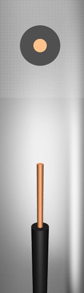 10mmØ H07V-R 450/750 V R100 (NYA) PVC izoleli, kılıfsız, tek damarlı, bakır iletkenli kablolar_HES Kablo