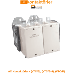 AC Güç Kontaktörü-4 Kutup-AC230V-150A-75kW-Anma A:200A-Kontatktörler_Viko by Panasonic