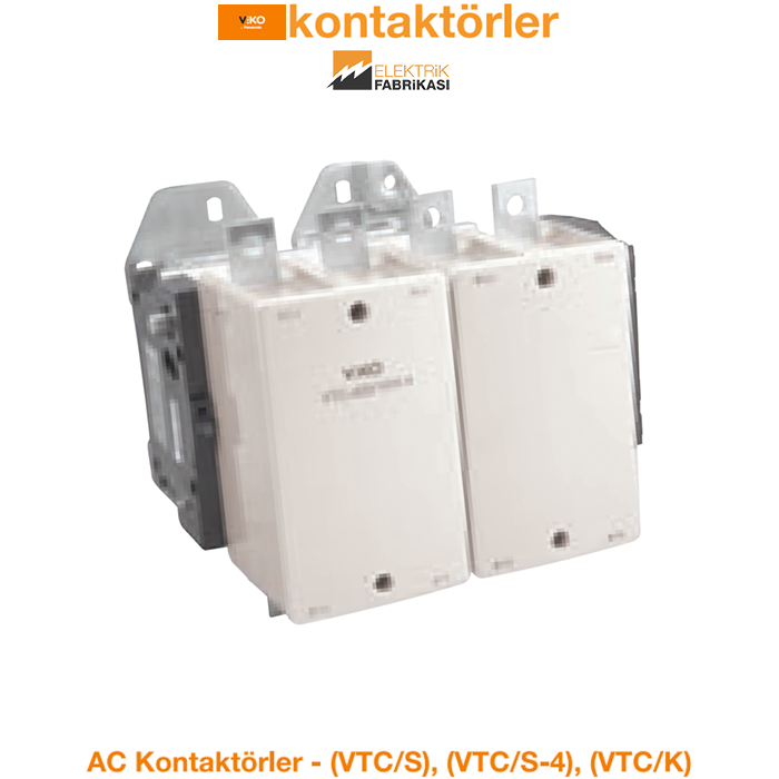 AC Güç Kontaktörü-4 Kutup-AC230V-400A-200kW-Anma A:460A-Kontatktörler_Viko by Panasonic