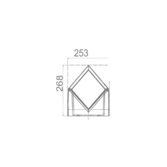 ACK_Lunar-Bahçe Set Üstü Armatürü_AG55-06021