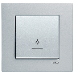 Novella_Işıklı Light Anahtarı (Mekanizma, Kapak, Mekanizma+Kapak)