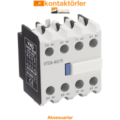 AC Güç Kontaktörü Yardımcı Kontak Blokları-Y. Kont.: 2NO-B. K. Kont. Ref: VTC-09…VTC-800-Montaj: Üzerine-Kontaktörler_Viko by Panasonic