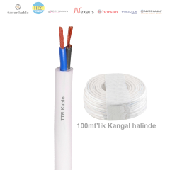 2x1mm²  TTR H05VV-F (NYMHY) Kablo (100'lük)_ ACDEQU13