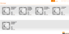 Linnera Sıva Altı Pro Dimmer RC 40-400W/VA Veavien (Beyaz I Krem)_Viko by Panasonic