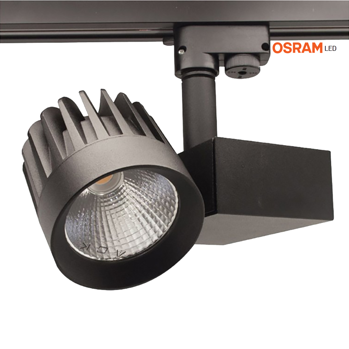 ACK_50W COB LED Ray Spot Armatür Siyah Kasa 5600Lm_AD30-24601