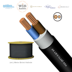 2x4mm²  NYY (YVV) Kablo (1 Metre)_ CFJLQXY3