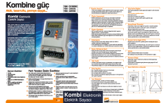 Kombi Elektronik Elektrik Sayacı 3x5-100A-Elektrik Sayaçları_Viko by Panasonic