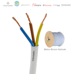 3x25+16mm²  TTR H05VV-F (NYMHY) Kablo (1 Metre)_ RSUVX247