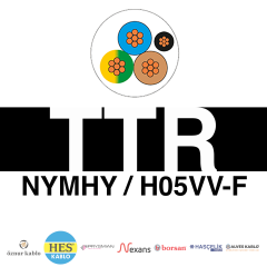 3x35+16mm²  TTR H05VV-F (NYMHY) Kablo (1 Metre)_ BPX35678