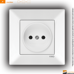 Meridian Sıva Altı Priz (Beyaz I Krem)_Viko by Panasonic
