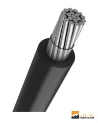 1x35mm² NAYY-YAVV Kablo Siyah 1000M 0.6/1 kV PVC İzoleli, Tek Damarlı, Çok Telli, Alüminyum İletkenli Kablolar