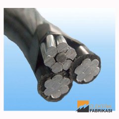 2x10mm² NAYY-YAVV Kablo Siyah 1000M 0.6/1 kV PVC İzoleli, Çok Damarlı, Çok Telli, Alüminyum İletkenli Kablolar