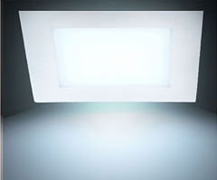 Borled_12W 30x30 Led Opal Lensli Backlight Clip-In Armatür 1575Lm 4000K/6500K_ BLT-O2-3011 6500K-Beyaz Işık