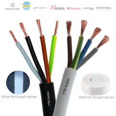 4x6mm²  TTR H05VV-F (NYMHY) Kablo (100'lük)_ AEPUVXY5