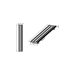 Borled_105W Slim Led Yüksek Tavan Armatürü 14566Lm 1245cm 3000K/4000K/6500K_ BL-Y1-0007