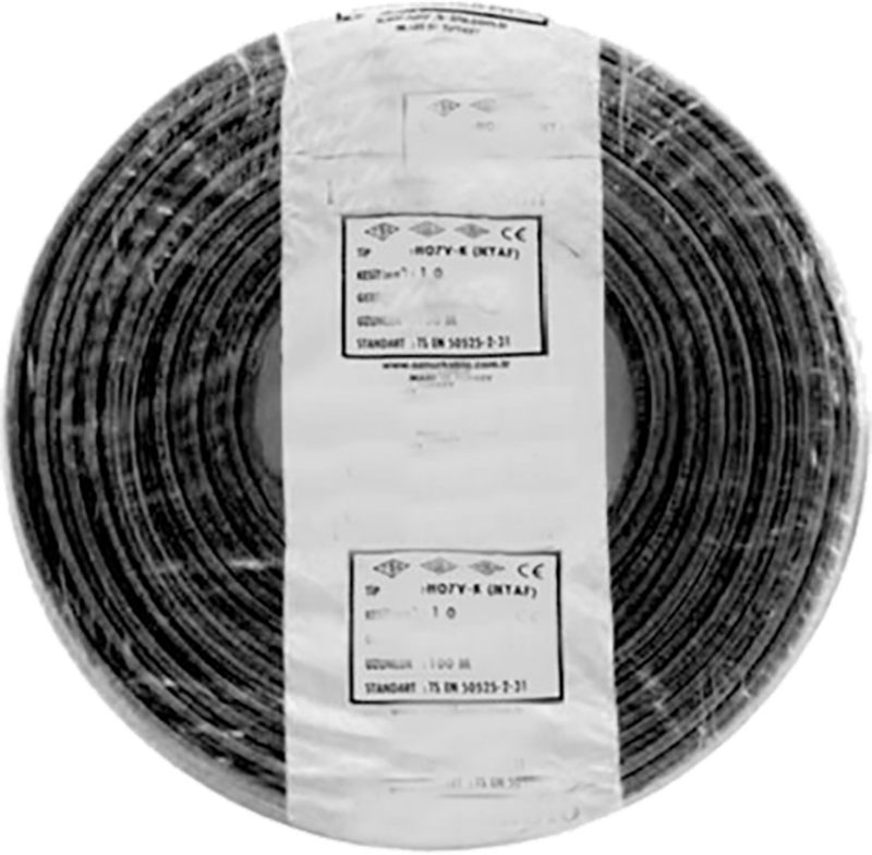 5x2.5mm²  TTR H05VV-F (NYMHY) Kablo (100'lük)_ BKLMNQR5 Siyah