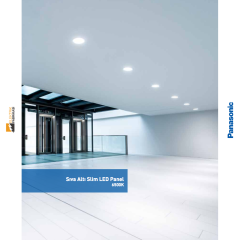 3W Yuvarlak Tip LED Panel - 6500K_Viko by Panasonic