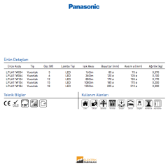 6W Yuvarlak Tip LED Panel - 4000K_Viko by Panasonic