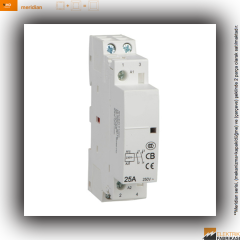 Meridian Sıva Altı Modüler Kontaktör 25A 1NO+1NC (Beyaz I Krem)_Viko by Panasonic