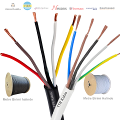 5x4mm²  TTR H05VV-F (NYMHY) Kablo (1 Metre)_ GJKMNP69