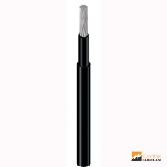 1x50mm² NA2XH Kablo Siyah 1000M 0.6/1 kV XLPE İzoleli, Halojensiz, Alev İletmeyen, Tek Damarlı, Çok Telli, Alüminyum İletkenli Kablolar