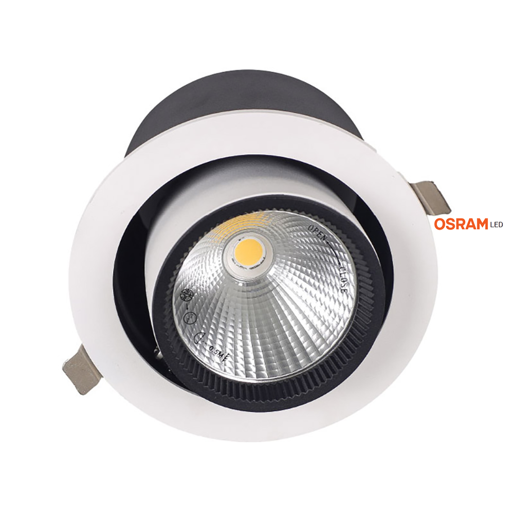 ACK_30W COB LED Salyangoz Armatür 3400Lm Beyaz Kasa_AD36-00600