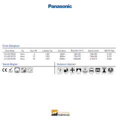 18W Kare Tip LED Panel - 4000K_Viko by Panasonic