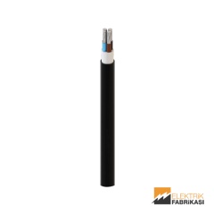 3x95mm² NA2XH Kablo Siyah 1000M 0.6/1 kV XLPE İzoleli, Halojensiz, Alev İletmeyen, Çok Damarlı, Çok Telli, Alüminyum İletkenli Kablolar