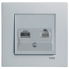 Novella_Data + Nümeris Telefon Prizi (RJ45 CAT5E - CAT3) (Mekanizma, Kapak, Mekanizma+Kapak)