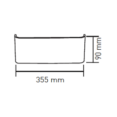 ACK_12W AVVA LED Duvar Armatürü 600Lm Beyaz Gövde_AH07-03300
