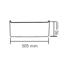 ACK_18W AVVA LED Duvar Armatürü 900Lm Beyaz Gövde_AH07-03700