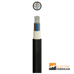 5x50mm² NA2XH Kablo Siyah 500M 0.6/1 kV XLPE İzoleli, Halojensiz, Alev İletmeyen, Çok Damarlı, Çok Telli, Alüminyum İletkenli Kablolar