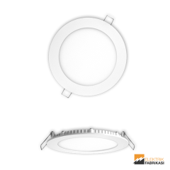 15W Yuvarlak Tip 175mmØ 1080Lm Sıva Altı LED Panel 4200K_Viko by Panasonic