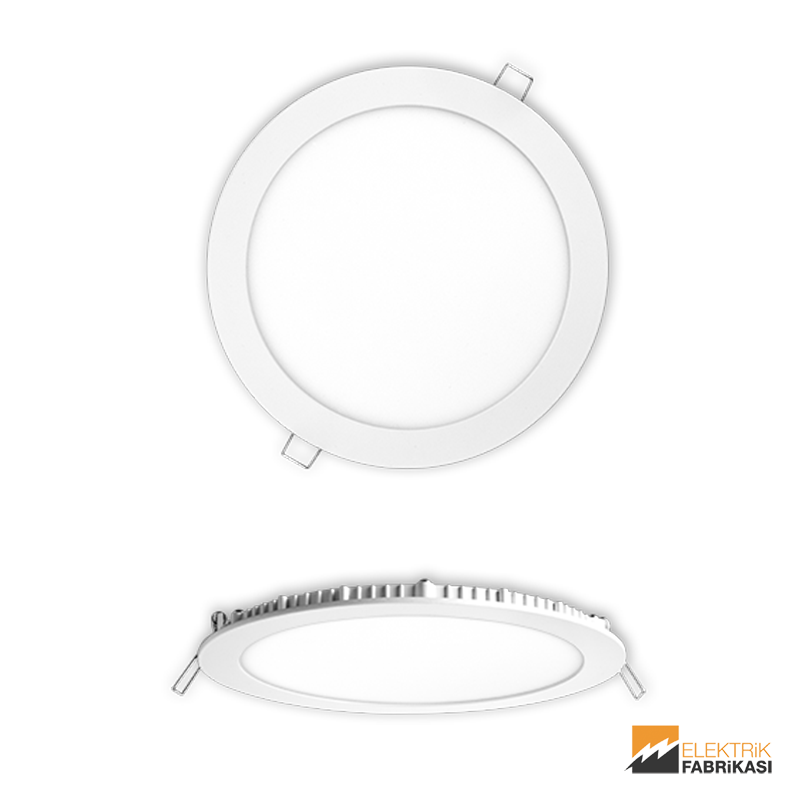 18W Yuvarlak Tip 210mmØ 1280Lm Sıva Altı LED Panel 4200K_Viko by Panasonic