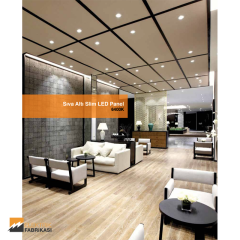 12W Yuvarlak Tip 155mmØ 810Lm Sıva Altı LED Panel 6400K_Viko by Panasonic