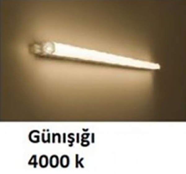 Borled_20W 60cm Elips Led Etanj Armatür 1 Saat Acil Kit 1800Lm 4000K/6500K_ BL-E1-0010-1H 4000K-Gün Işığı