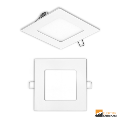 6W Kare Tip 105mmx105mm 360Lm Sıva Altı LED Panel 4200K_Viko by Panasonic