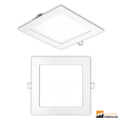 12W Kare Tip 155mmx155mm 810Lm Sıva Altı LED Panel 4200K_Viko by Panasonic