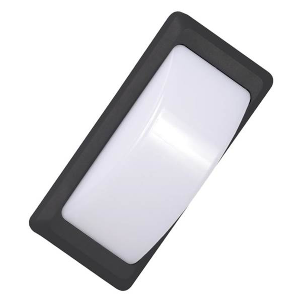 ACK_12W LED Duvar Apliği 500Lm 3000K Siyah Gövde_AH07-04501