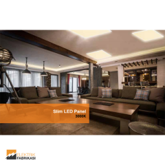 18W Kare Tip 300x300mm 1320Lm Sıva Altı Slim LED Panel 3000K_Viko by Panasonic