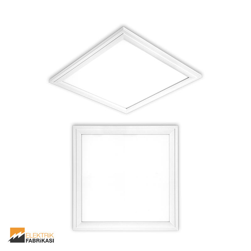 18W Kare Tip 300x300mm 1320Lm Sıva Altı Slim LED Panel 3000K_Viko by Panasonic