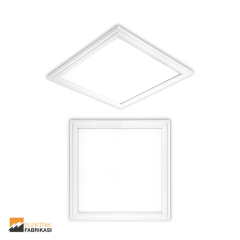 18W Kare Tip 300x300mm 1320Lm Sıva Altı Slim LED Panel 3000K_Viko by Panasonic