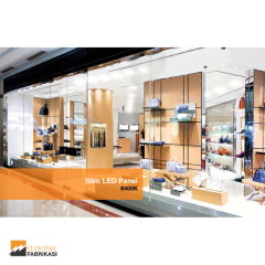 18W Kare Tip 300x300mm 1320Lm Sıva Altı Slim LED Panel 6400K_Viko by Panasonic