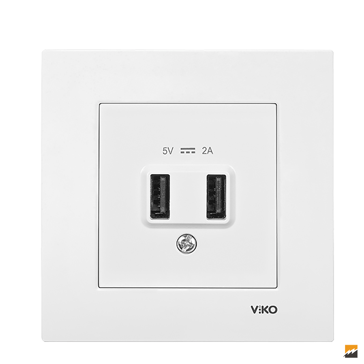 Karre Clean Sıva Altı USB Şarj Prizi 5V-2A (Beyaz I Krem)_Viko by Panasonic