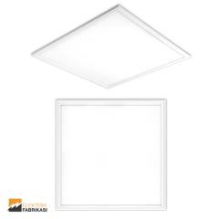 36W Kare Tip 600x600mm 3020Lm Sıva Altı Slim LED Panel 4200K_Viko by Panasonic