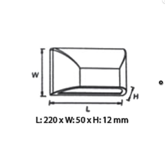 ACK_6W LED Duvar Apliği 300Lm 3000K Siyah Gövde_AH07-04401